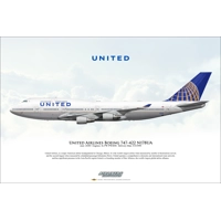 United Airlines Boeing 747-422 N1..