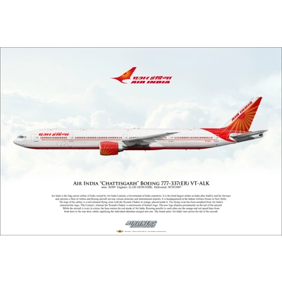 Air India "Chattisgarh" Boeing 777-337ER VT-ALK