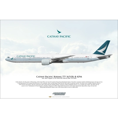 Cathay Pacific Boeing 777-367ER B-KPM