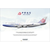 China Airlines Boeing 747-409 B-1..