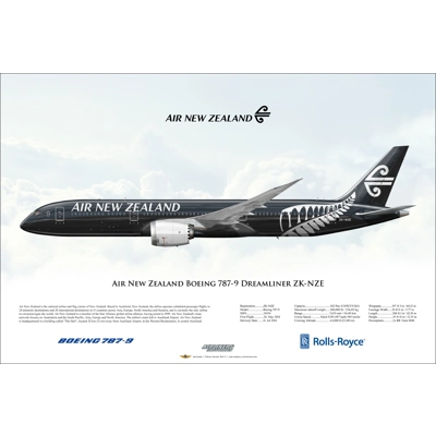 Air New Zealand Boeing 787-9 Dreamliner ZK-NZE