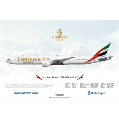 Emirates Boeing 777-31H A6-EMT Emirates Boeing 777-31H A6-EMT