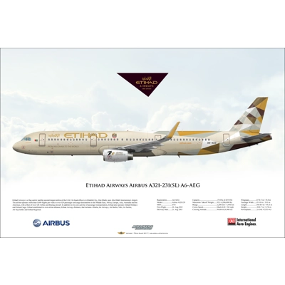 Etihad Airways Airbus A321-231SL A6-AEG Etihad Airways Airbus A321-231SL A6-AEG
