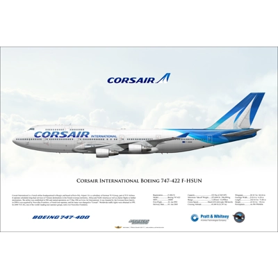 Corsair International Boeing 747-422 F-HSUN