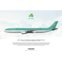 Aer Lingus St Patrick Airbus A330..
