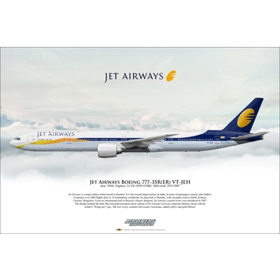 Jet Airways Boeing 777-35RER VT-JEH
