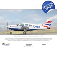 British Airways Flying Club Piper..