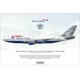 British Airways Waves of the City USA Boeing 747..