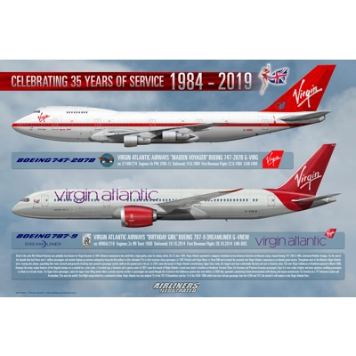 Virgin Atlantic Airways 35 Years Of Service Virgin Atlantic Airways 35 Years Of Service