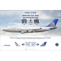United Airlines 747 Friend Ship B..