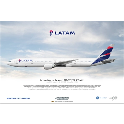 LATAM Brasil Boeing 777-32WER PT-MUI LATAM Brasil Boeing 777-32WER PT-MUI