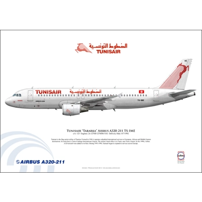 Tunisair "Tabarka" Airbus A320-211 TS-IME