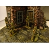 K2 Damaged Building 1.32 scale. For dioramas and military modelling.