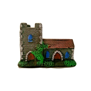 G15 Norman Church for wargaming tabletop, model scenery