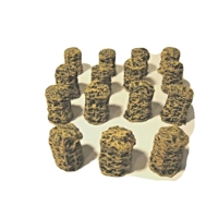 15x Gabions 28mm For wargaming terrain and model scenery