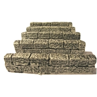 28mm Stone walls L4 For wargaming tabletop, model scenery