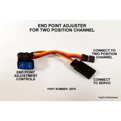 End point adjuster for two position channel