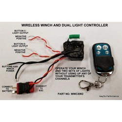 Wireless Winch and Dual Light Controller
