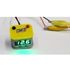 Car Battery with Green LED Volt Meter