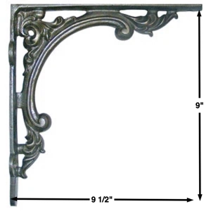 VICTORIAN STYLE CAST IRON BRACKET - large
