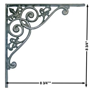 VICTORIAN STYLE CAST IRON BRACKET