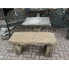 Stone Garden Bench