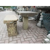 Stone Garden Bench