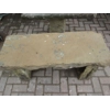 Stone Garden Bench
