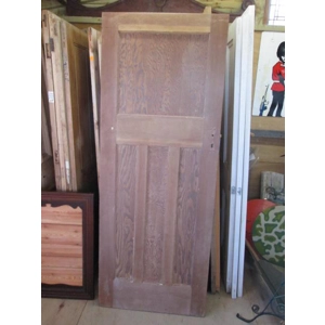 Reclaimed 1930's  4-panel 1 over 3 Pine  Door - stripped