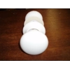 Pair of White Ceramic Door Knobs