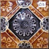 Individual Original Victorian Fireplace Tiles