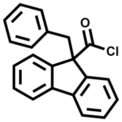 9-benzyl-9H-fluorene-9-carbonyl chloride