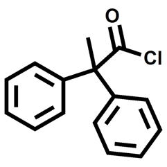 2,2-diphenylpropanoyl chloride