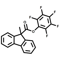 perfluorophenyl 9-methyl-9H-fluorene-9-carboxylate