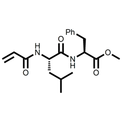 S-methyl 2-S-2-acrylamido-4-methylpentanamido-3-phenylpropanoate