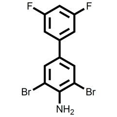 3,5-dibromo-3',5'-difluoro-[1,1'-biphenyl]-4-amine