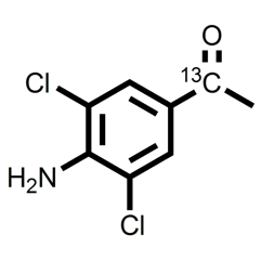 [13C]-1-4-amino-3,5-dichlorophenylethanone