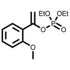 diethyl 1-2-methoxyphenylvinyl phosphate