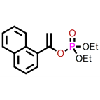 diethyl 1-naphthalen-1-ylvinyl phosphate