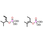 diethyl 2-methylpent-2-en-3-yl phospha..