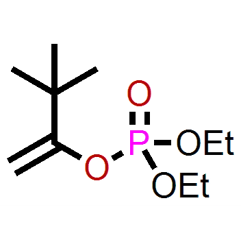 3,3-dimethylbut-1-en-2-yl diethyl phosphate