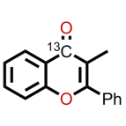 3-methyl-2-phenyl-4H-chromen-4-one-4-13C
