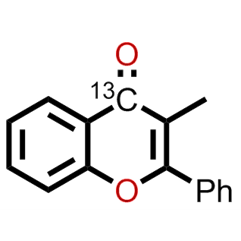 3-methyl-2-phenyl-4H-chromen-4-one-4-13C