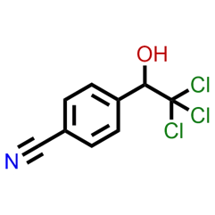 4-2,2,2-trichloro-1-hydroxyethylbenzonitrile