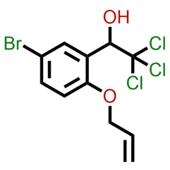 1-2-allyloxy-5-bromophenyl-2,2,2-trichloroethan-1-ol