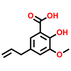 5-allyl-2-hydroxy-3-methoxybenzoic acid