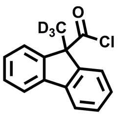 9-d3-methyl-9H-fluorene-9-carbonyl chloride