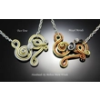 I Love Music Necklace