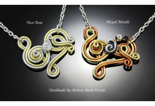 I Love Music Necklace