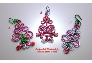 Candy Cane Christmas Trees - Small